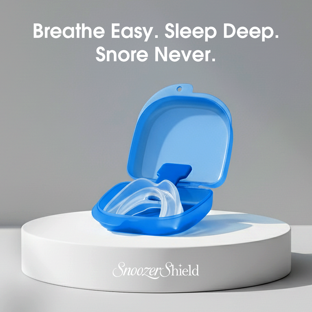 SnoozerShield The Silent Anti-Snoring Mouth Guard | Universal Fit